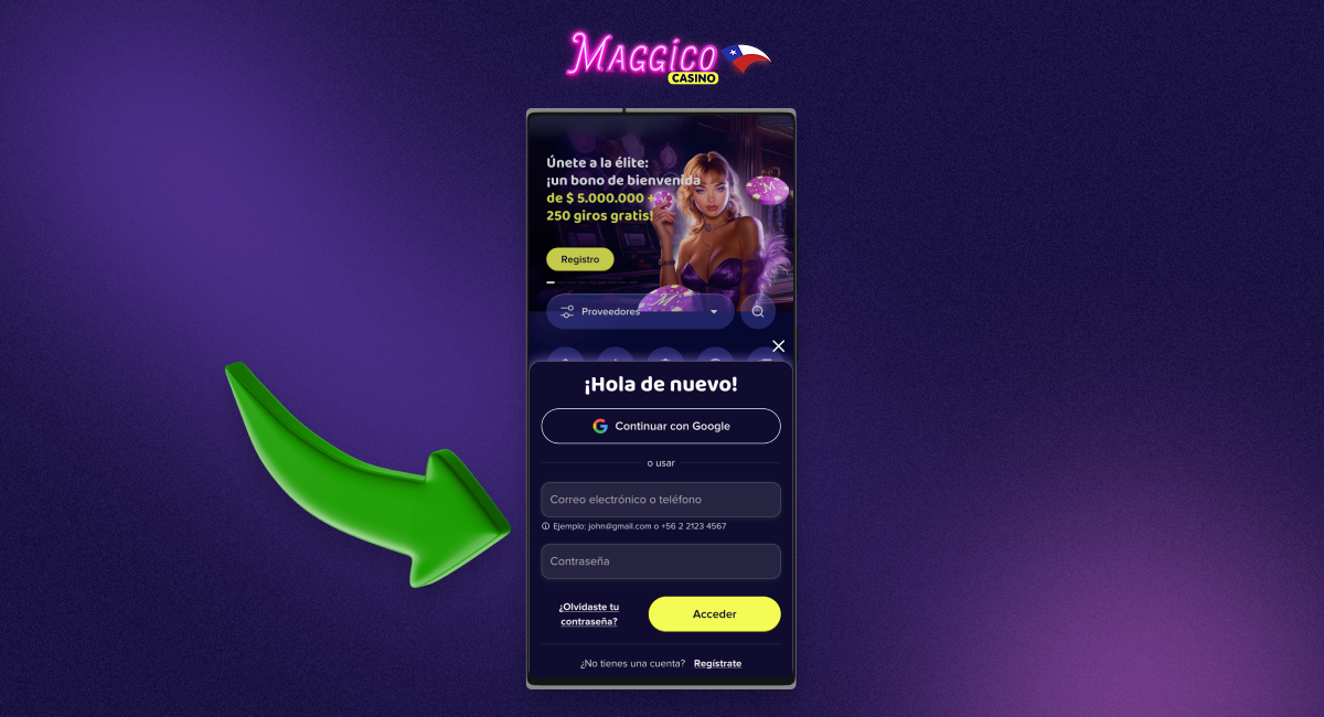 Abre la aplicación e inicia sesión en tu cuenta o regístrate