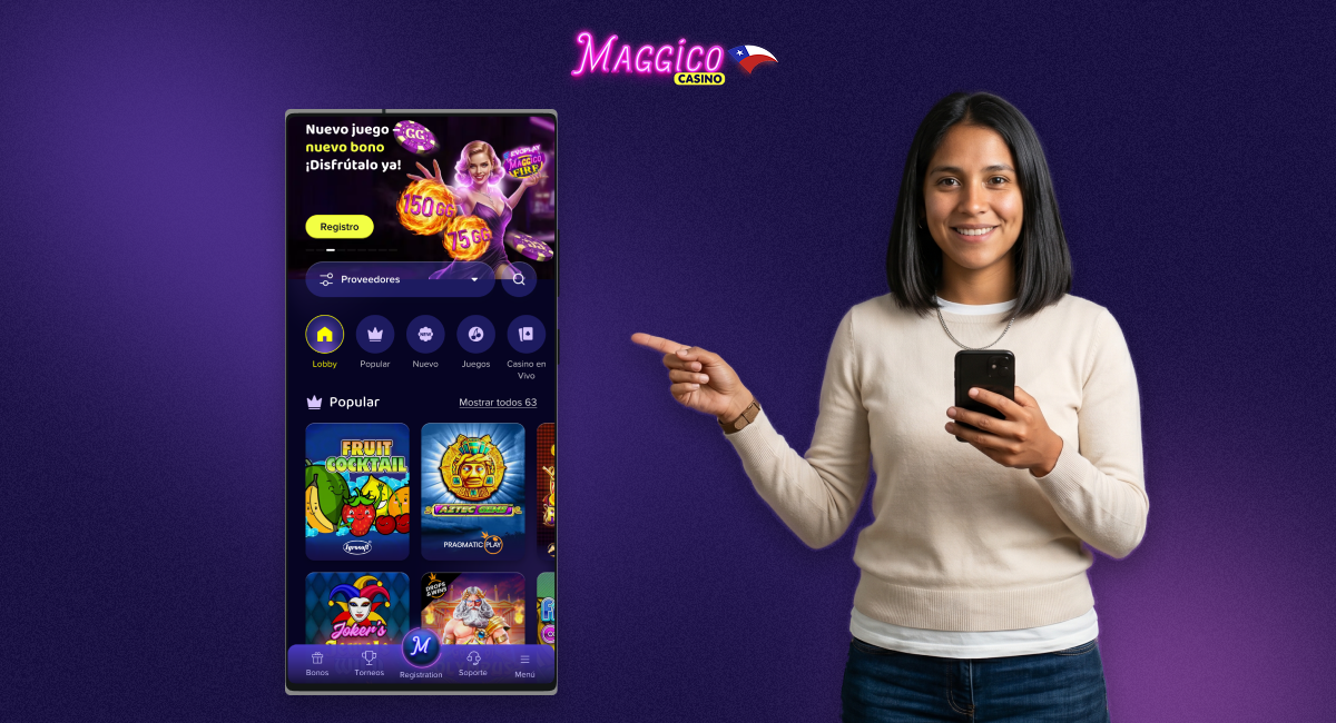 Aplicación gratuita de Maggico Casino